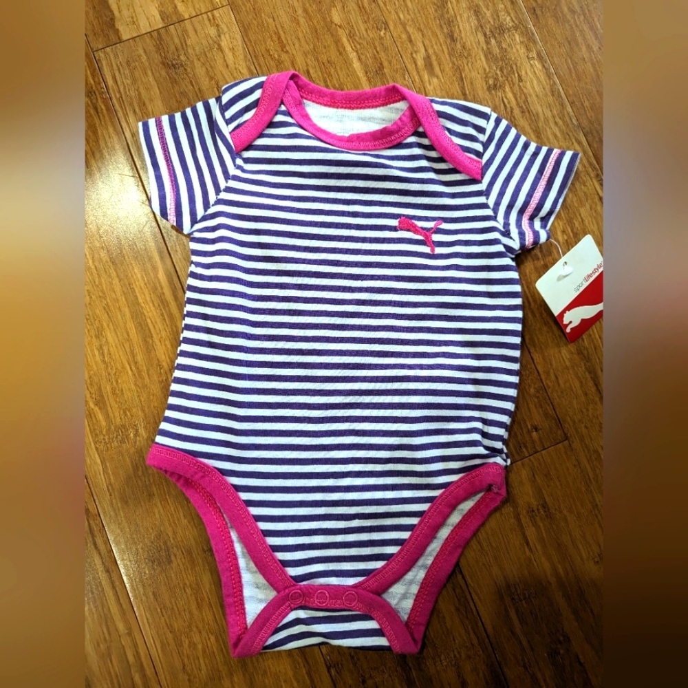 Puma baby onesie